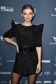 Julia Wulf beim 99Fire Films Award während der Berlinale 2019 im Umspannwerk Alexanderplatz. Berlin, 14.02.2019