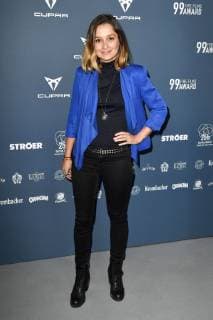 Sarah Alles beim 99Fire Films Award während der Berlinale 2019 im Umspannwerk Alexanderplatz. Berlin, 14.02.2019