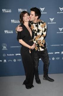 Isabell Horn mit Bruder Alexander Horn beim 99Fire Films Award während der Berlinale 2019 im Umspannwerk Alexanderplatz. Berlin, 14.02.2019