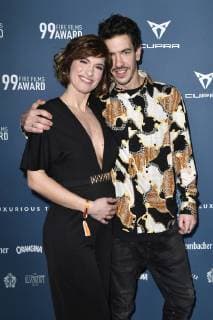 Isabell Horn mit Bruder Alexander Horn beim 99Fire Films Award während der Berlinale 2019 im Umspannwerk Alexanderplatz. Berlin, 14.02.2019