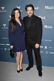 Raphael Vogt mit Freundin Kati Bork beim 99Fire Films Award während der Berlinale 2019 im Umspannwerk Alexanderplatz. Berlin, 14.02.2019