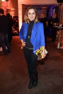 Sarah Alles beim 99Fire Films Award während der Berlinale 2019 im Umspannwerk Alexanderplatz. Berlin, 14.02.2019