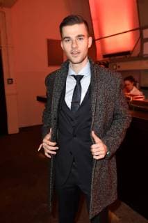 Patrick Mölleken beim 99Fire Films Award während der Berlinale 2019 im Umspannwerk Alexanderplatz. Berlin, 14.02.2019