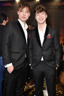 Die Lochis beim 99Fire Films Award während der Berlinale 2019 im Umspannwerk Alexanderplatz. Berlin, 14.02.2019