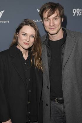 Josephin Busch und David Nadvornik beim 99Fire Films Award während der Berlinale 2019 im Umspannwerk Alexanderplatz. Berlin, 14.02.2019