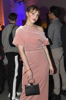 Lina Larissa Strahl beim 99Fire Films Award während der Berlinale 2019 im Umspannwerk Alexanderplatz. Berlin, 14.02.2019