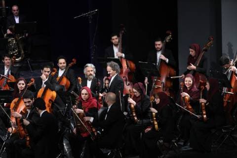 The Tehran Symphony Orchestra, headed by Prominent Iranian maestro Shahrdad Rohani, staged a performance on the third day of 34th Fajr Music Festival, in Tehran on Friday.  MajidxAsgaripour