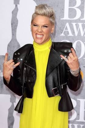 Pink bei der Ankunft zur Verleihung der BRIT Awards am 20.02.2019 in London BRIT Awards 2019 in London