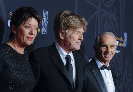 February 22, 2019 - Paris, Ile de FRANCE, France - Robert Redford and Alain Terzian are seen on the red carpet during the Cesar Film Awards 2019 at the Salle Pleyel in Paris, France. Paris France - ZUMAs197 20190222_zaa_s197_212 Copyright: xThierryxLexFouillex
