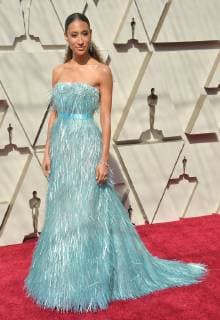 Elaine Welteroth arrives on the red carpet for the 91st annual Academy Awards at the Dolby Theatre in the Hollywood section of Los Angeles on February 24, 2019.  LAP20190224049 JIMxRUYMEN