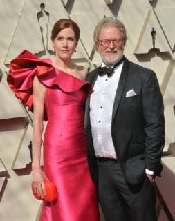 Tony McNamara and guest arrive on the red carpet for the 91st annual Academy Awards at the Dolby Theatre in the Hollywood section of Los Angeles on February 24, 2019.  LAP20190224519 JIMxRUYMEN