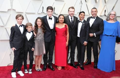 The cast of Roma arrives at the red carpet of the 91th Academy Awards, in Hollywood, California, United States, 24 February 2019. 91st Academy Awards in Hollywood !ACHTUNG: NUR REDAKTIONELLE NUTZUNG!  Copyright: xEMILIOxFLORESx AME8793 20190225-636866498181195552