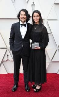 Canadian animator Trevor Jimenez, Short Film (Animated) nominee (L), and an unidentified companion arrive at the red carpet of the 91th Academy Awards, in Hollywood, California, United States, 24 February 2019. 91st Academy Awards in Hollywood !ACHTUNG: NUR REDAKTIONELLE NUTZUNG!  Copyright: xEMILIOxFLORESx AME8799 20190225-636866500140662204