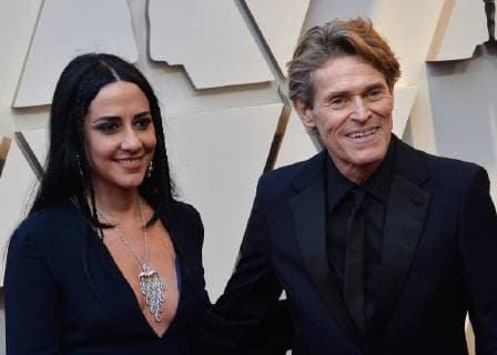 Giada Colagrande and Willem Dafoe arrive on the red carpet for the 91st annual Academy Awards at the Dolby Theatre in the Hollywood section of Los Angeles on February 24, 2019.  LAP20190224100 JIMxRUYMEN