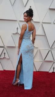 US actress Laura Harrier arrives at the red carpet of the 91th Academy Awards, in Hollywood, California, United States, 24 February 2019. 91st Academy Awards in Hollywood !ACHTUNG: NUR REDAKTIONELLE NUTZUNG!  Copyright: xEMILIOxFLORESx AME8856 20190225-636866513141495649