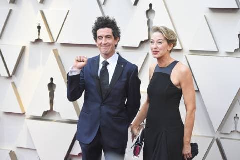 February 24, 2019 - Los Angeles, California, U.S - ROBBIE RYAN AND WIFE during red carpet arrivals for the 91st Academy Awards, presented by the Academy of Motion Picture Arts and Sciences (AMPAS), at the Dolby Theatre in Hollywood. Los Angeles U.S. - ZUMAz03_ 20190224_zbp_z03_042 Copyright: xKevinxSullivanx