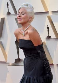 Lady Gaga arrives on the red carpet for the 91st annual Academy Awards at the Dolby Theatre in the Hollywood section of Los Angeles on February 24, 2019.  LAP20190224578 JIMxRUYMEN