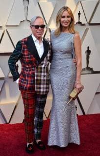 Tommy Hilfiger and Dee Ocleppo arrive on the red carpet for the 91st annual Academy Awards at the Dolby Theatre in the Hollywood section of Los Angeles on February 24, 2019.  LAP20190224616 JIMxRUYMEN