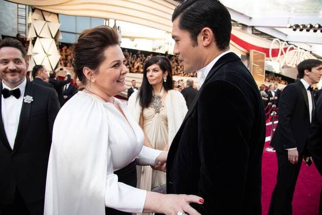 Melissa McCarthy Oscar nominee, and Henry Golding arrive on the red carpet of The 91st Oscars at the DolbyÂ® Theatre in Hollywood, CA on Sunday, February 24, 2019.  Copyright: xA.M.P.A.S.x 33781_383PLX