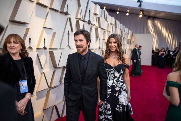 Oscar nominee, Christian Bale, and Sibi Blazic arrive on the red carpet of The 91st Oscars at the DolbyÂ® Theatre in Hollywood, CA on Sunday, February 24, 2019.  Copyright: xA.M.P.A.S.x 33781_416PLX