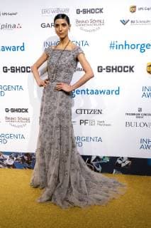 Zoe Helali bei der Verleihung des 3. Inhorgenta Award 2019 in den Eisbach Studios. München, 24.02.2019