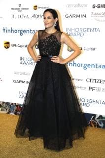 Bettina Zimmermann bei der Verleihung des 3. Inhorgenta Award 2019 in den Eisbach Studios. München, 24.02.2019