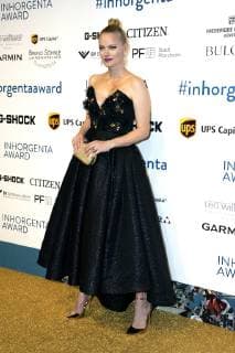 Franziska Knuppe bei der Verleihung des 3. Inhorgenta Award 2019 in den Eisbach Studios. München, 24.02.2019