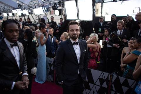 February 24, 2019 - Hollywood, California, U.S. - JAKE JOHNSON arrives on the red carpet of The 91st Oscars at the Dolby Theatre in Hollywood. Hollywood U.S. - ZUMAz03_ 20190224_sha_z03_711 Copyright: xAMPASx