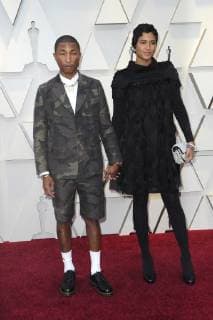 Pharrell Williams und Ehefrau Helen Lasichanh bei der Oscar Verleihung 2019 91st Annual Academy Awards im Dolby Theatre im Hollywood & Highland Center. Los Angeles, 24.02.2019