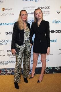Natascha Ochsenknecht mit Tochter Cheyenne Ochsenknecht, Inhorgenta Award 2019 in den Eisbach Studios in Muenchen am 24.02.2019