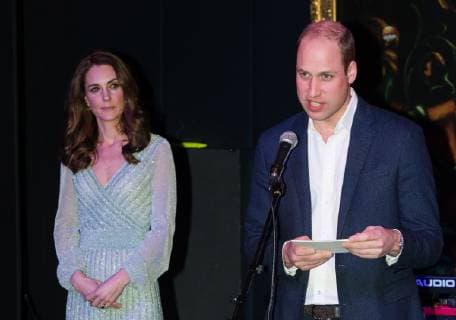 . 27 02 2019. Belfast , Northern Ireland, United Kingdom. The Duke and Duchess of Cambridge at the Belfast Empire Music Hall where they pulled pints of beer on the first day of their two day trip to Northern Ireland. Pic: i-Images Pool  xi-Imagesx xPoolx IIM-19346-0260
