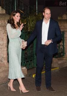 . 27 02 2019. Belfast , Northern Ireland, United Kingdom. The Duke and Duchess of Cambridge at the Belfast Empire Music Hall where they pulled pints of beer on the first day of their two day trip to Northern Ireland. Pic: i-Images Pool  xi-Imagesx xPoolx IIM-19346-0262