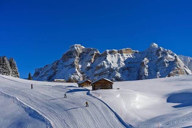 Skipiste im Skigebiet Alta Badia, Corvara, Südtirol, Italien, Europa Copyright: imageBROKER/GuenterxFischer ibxibc04849528.jpg
