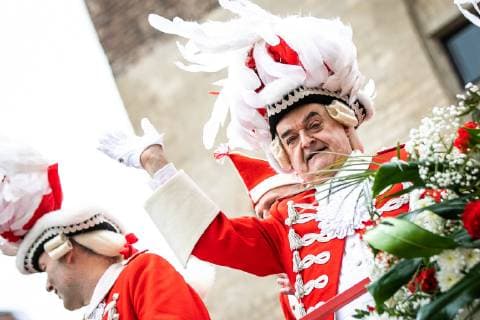 News Bilder des Tages Rosenmontagszug in Köln am 04. März 2019. Herbert Reul Rosenmontagszug in Köln *** Shrove Monday procession in Cologne on 04 March 2019 Herbert Reul Shrove Monday procession in Cologne