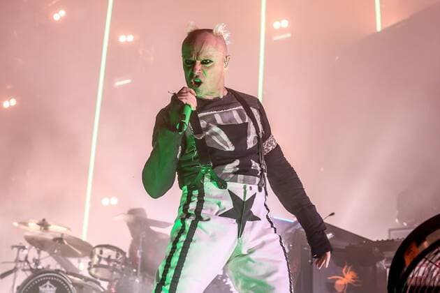 Konzert von The Prodigy @ Max-Schmeling Halle Berlin The Prodigy, Keith Flint_blond, Maxim Reality