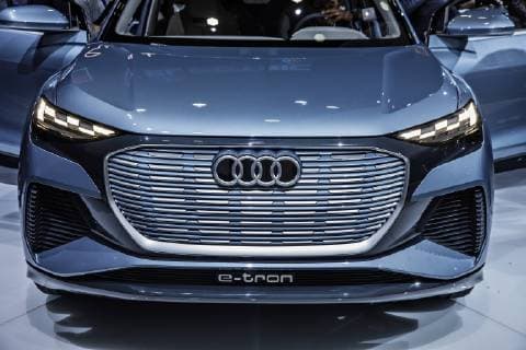 Audi Q4 e-Tron Concept was presented at the 2019 Geneva International Motor Show on Tuesday, March 5th, 2019. (CTKxPhoto RenexFluger) CTKPhotoF201903051724201  rfl