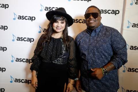 Artists Lizbeth Roman (L) and Abrante (R) pose as they arrive at the red carpet of the 27th ASCAP Latin Music Awards, in San Juan, Puerto Rico, 05 March 2019. ASCAP Latin Music Awards in San Juan !ACHTUNG: NUR REDAKTIONELLE NUTZUNG!  Copyright: xThaisxLlorcax AME3178 20190306-636874358056139782