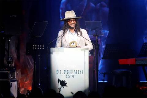 Puerto Rican-US musician Draco Rosa receives the Vanguard Award during the 27th edition of the American Society of Composers, Authors and Publishers (ASCAP) Latin Music Awards, in San Juan, Puerto Rico, 05 March 2019. ASCAP Latin Music Awards !ACHTUNG: NUR REDAKTIONELLE NUTZUNG!  Copyright: xThaisxLlorcax AME3238 20190306-636874446099253782
