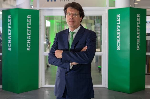 Schaeffler Bilanz PK der Schaeffler AG. CEO Klaus Rosenfeld. München Bayern Deutschland *** Schaeffler Balance Sheet PF of Schaeffler AG CEO Klaus Rosenfeld Munich Bavaria Germany Copyright: argumx xFalkxHeller