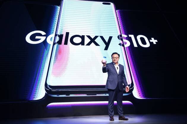 News Themen der Woche KW10 News Bilder des Tages India: Launching of flagship Samsung Galaxy S10 DJ Koh, President & CEO of IT Mobile Communication Divison, Samsung Electronics During the Launching of Flagship Samsung Galaxy S10 Premium Smartphones. New Delhi India  JyotixKapoor