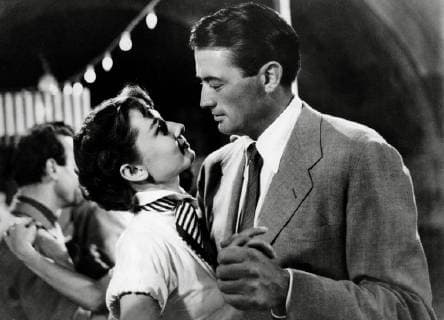 Audrey Hepburn and Gregory Peck, Roman Holiday (1953)Paramount Pictures File Reference 33751_489THA Hollywood CA USA  Copyright: xCinemaxLegacyxCollection ThexHollywoodxArchivex 33751_489THA