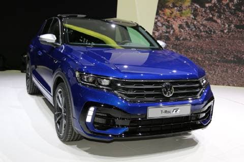 VW T-Roc R Concept Studie, Weltpremiere, 89. Internationaler Automobil Salon Genf (CH) 2019 (07. - 17.03.2019, Geneva International Motor Show, Autoausstellung, Auto, Messe, Palexpo Geneve, Schweiz), Pressetag 05.03.2019 *** VW T Roc R Concept Study World Premiere 89 International Motor Show Geneva CH 2019 07 17 03 2019 Geneva International Motor Show Motor Show Auto Exhibition Palexpo Geneve Switzerland Press Day 05 03 2019