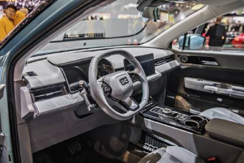 Aiways U5, Chinese electric SUV, was presented during the 2019 Geneva International Motor Show on Wednesday, March 6th, 2019. (CTKxPhoto RenexFluger) CTKPhotoF201903061217201  hop