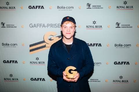 Odense, Preisverleihung Gaffa Hjalmar. Musikprisen Gaffa-Prisen 2019 uddeles ved et show torsdag den 7 marts 2019 i Odense. Showet begynder klokken 20.00 og finder sted i Odeon. Der uddeles blandt andet priser til aarets danske udgivelse, aarets danske band og aarets danske solist. Billederne maa kun benyttes til redaktionel omtale af Gaffa-priserne 2019 og maa ikke anvendes i kommercielt oejemed. Billederne maa ikke lagres efter anvendelse. , Copenhagen Denmark