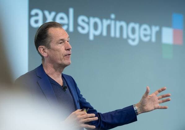 Vorstandsvorsitzender Dr.Mathias DOEPFNER Bilanzpressekonferenz 2019 der Axel Springer SE in Berlin, Deutschland am 07.03.2019. *** Chief Executive Officer Dr Mathias DOEPFNER Annual Press Conference 2019 of Axel Springer SE in Berlin Germany on 07 03 2019