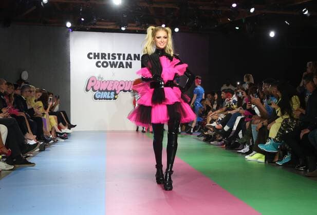 Entertainment Themen der Woche KW10 Entertainment Bilder des Tages LOS ANGELES, CA - MARCH 8: Paris Hilton, at Christian Cowan x The Powerpuff Girls Runway Show at City Market Social House in Los Angeles, California on March 8, 2019. Copyright: xFayexSadoux