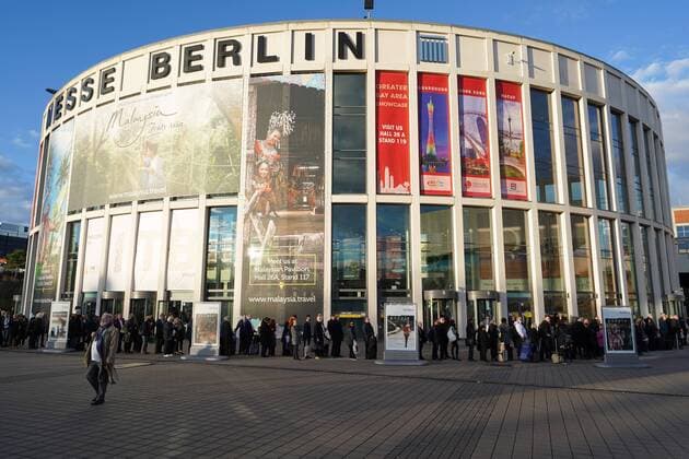 07.03.2019,Berlin,Deutschland,GER,internationale Tourismus-Börse (ITB) Berlin, Südeingang,