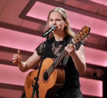 Mainz, Unterhaus, Deutscher Kleinkunstpreis 2019, Preisträgerin Sparte Chanson Lied Musik Dota © Bernd Eßling 10.03.2019