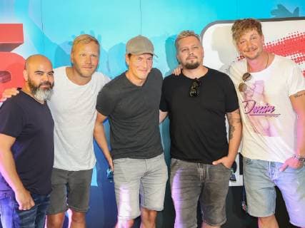 Finnische Rockband Sunrise Avenue bei STARS for FREE am 19.08.2018 in Magdeburg - Sunrise Avenue *** Finnish rock band Sunrise Avenue at STARS for FREE on 19 08 2018 in Magdeburg Sunrise Avenue  1089904174