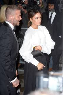 David and Victoria Beckham attend the 2019 Portrait Gala, held at the National Portrait Gallery in London. MARCH 12th 2019  TMMx19842